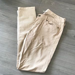 Ann Taylor loft modern skinny jean beige size 8